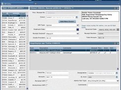 Firefox running a Centrallix 0.9.1 app