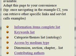common templates to access data