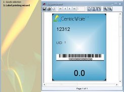 Label printing wizard