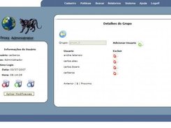 Gerência de grupos de usuários