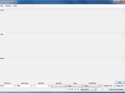 Main Screen Of Cereal Communicator Under Windows 7