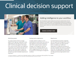 Cerner Clinical Decision Support Screenshot 1