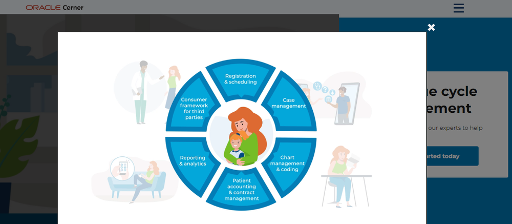 Oracle Health RevElate Patient Accounting Screenshot 1