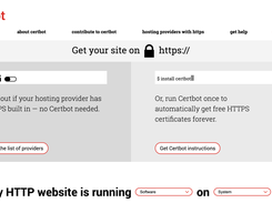 Certbot Screenshot 1