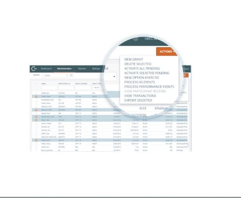 Certent Equity Management Compensation Reporting