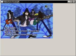 VideoCore - Playing a video in my own window