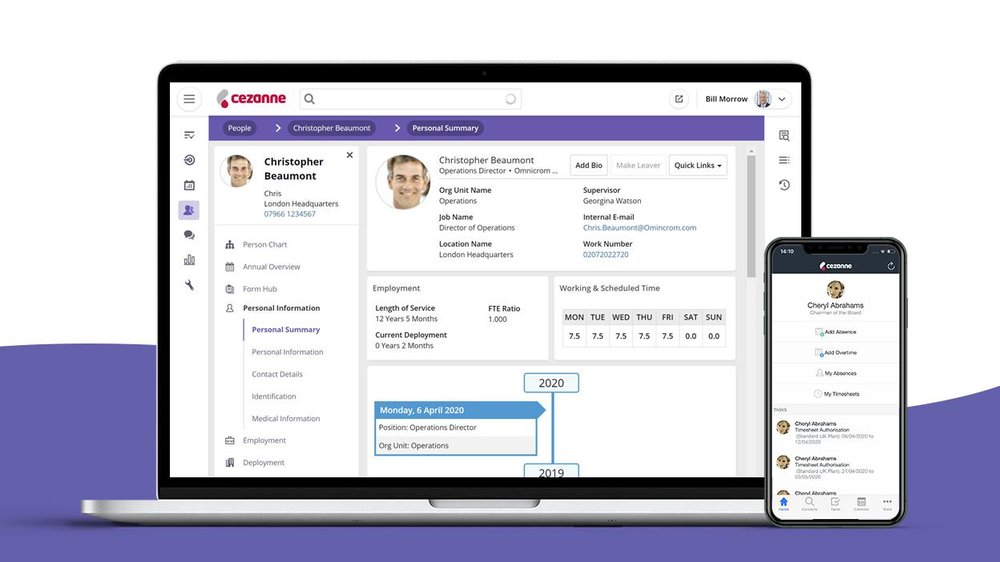 Cezanne HR: People, HR portal and training 