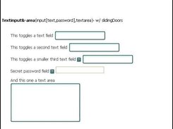 add sliding doors effect to your input and textarea fields