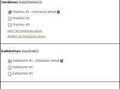 styled Radiobuttons and Checkboxes