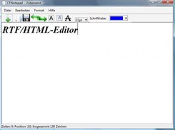 The RTF-Editor in action