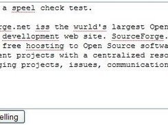 Before calling CFSpellCheck