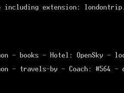 CG-FCA londontrip example