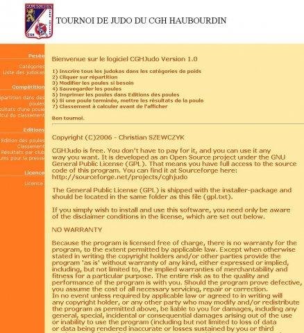 Gestion De Tournoi De Judo Download Sourceforge Net