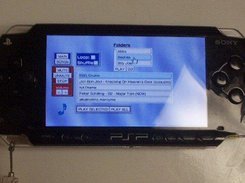 Song File Screen in PSP Browser