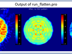 Output of run_flatten.pro example