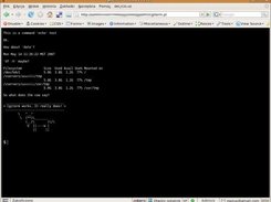 Cgiterm in action