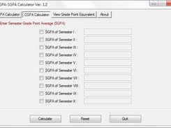 CGPA dashboard 