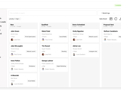 Kanban Sales Pipeline