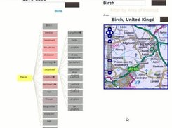 First draft user interface screenshot