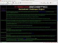 Hackademic Challenges Screenshot 1