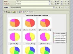 Viewer Page - Pie chart projection with some filters