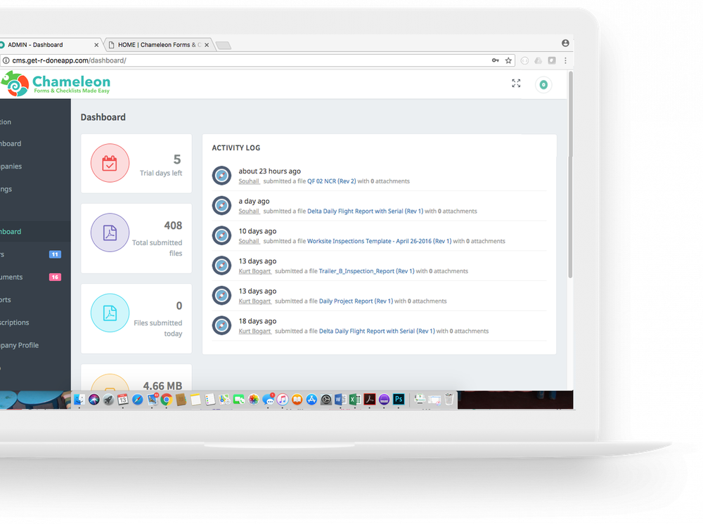 Chameleon Forms Screenshot 1