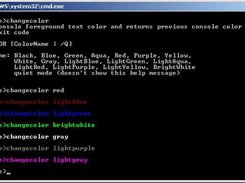 Console color changer Screenshot 1