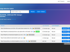 changedetection.io Screenshot 1