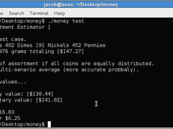 testing the program