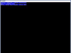 cluido running, connected to Storm.NET and Server.Console
