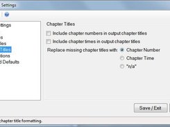 Settings: Titles