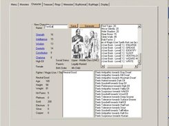 Creation Screen - Does the Creation of the Character.
