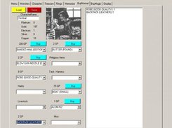 BuyItems Screen -  Buy bttn only enabled for afforable items