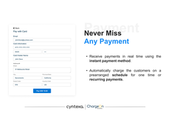 Instant, Scheduled and Recurring payments with ChargeOn