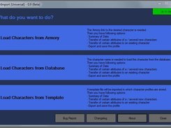 CharImport Screenshot 2