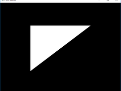 A simple triangle with a Charlemange made-window.