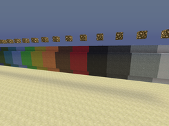 Compressed Coloured Powder