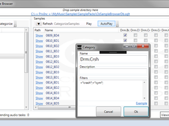 Charly Beck's Sample Browser Screenshot 1