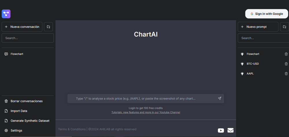 ChartAI Screenshot 1