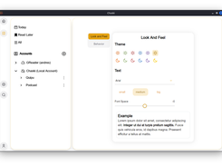 Configuration Page with Themes