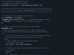 chat-bubble Screenshot 1