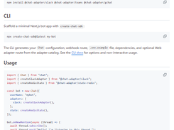 Chat SDK Screenshot 1