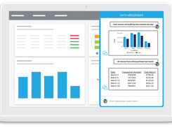 Utilize Chata.ai’s unique conversational Data Messenger widget to access in-the-moment data for decision making