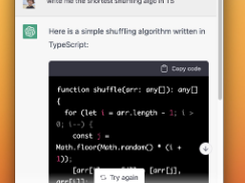 ChatGPT for desktop Screenshot 1