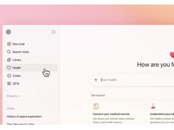 ChatGPT Health Screenshot 1