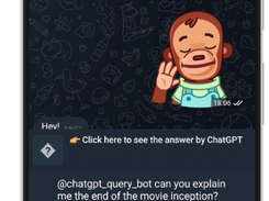 ChatGPT on Telegram Screenshot 1