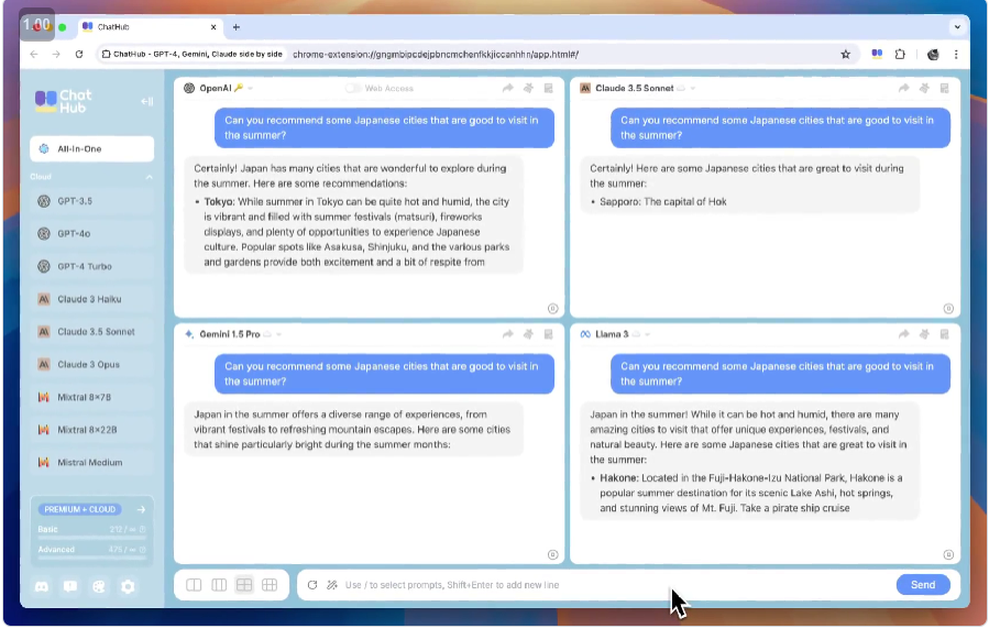 ChatHub Screenshot 1