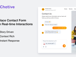 Replace Contact Form With Real-time Interactions