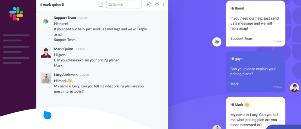 Chatlio for Slack Screenshot 1