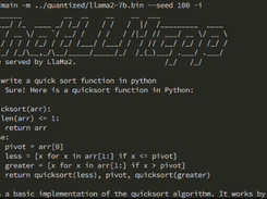 ChatLLM.cpp Screenshot 1